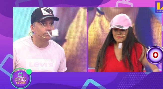 Lady Guillén compitió ante Mathías Brivio en ‘Contigo en Casa'
