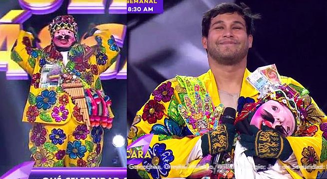 El ‘Ekeko’ tuvo que sacarse la máscara y tras ella estaba Jonathan Rojas