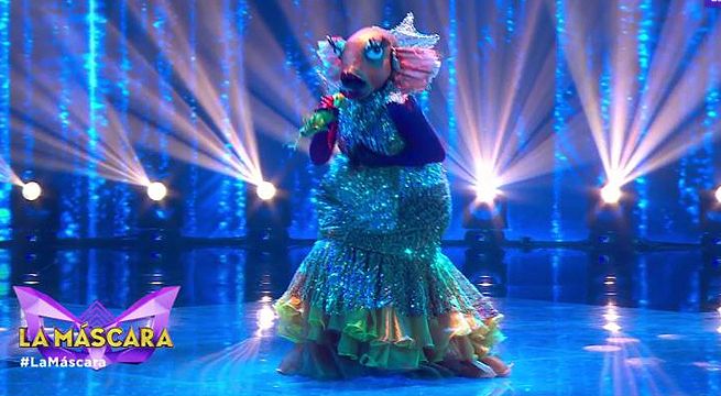 La Máscara: La ‘Diva del mar’ cautivó a todos al cantar “Esta hembra es mala”