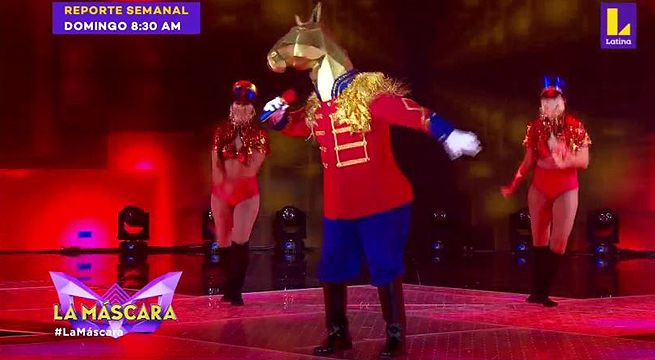 El ‘Caballo’ retumbó el escenario de La Máscara al cantar “Akundún”