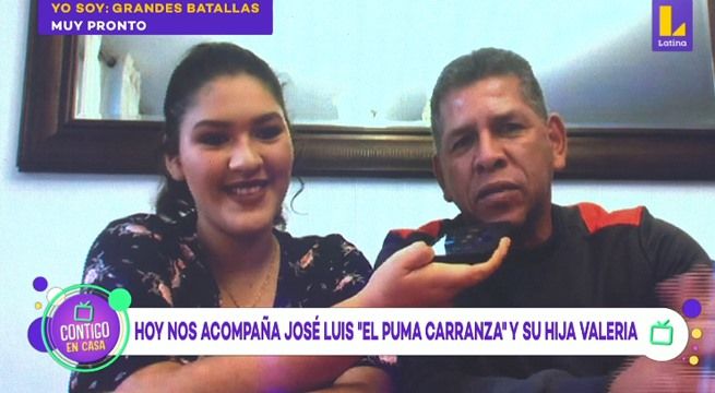 José Luis ‘Puma’ Carranza acompañó a Mathías Brivio en ‘Contigo en Casa’