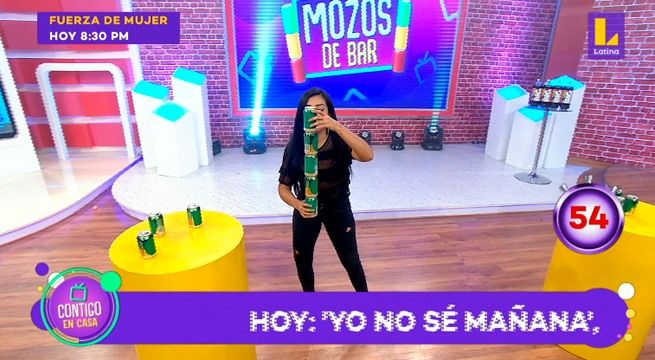 Kate Candela y Mathías Brivio se enfrentaron en esta competencia de ‘Contigo en Casa’