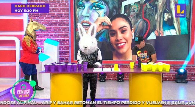 ‘Conejo’ y ‘Caballo’ se enfrentaron a Mathías Brivio en ‘Contigo en Casa’