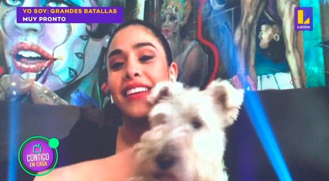 Maricarmen Marín acompañó a Mathías Brivio en ‘Contigo en Casa’