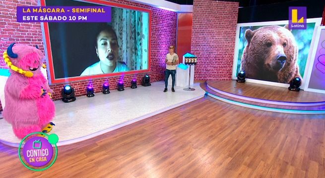 Dayanita se animó a pasar esta prueba en ‘Contigo en Casa’