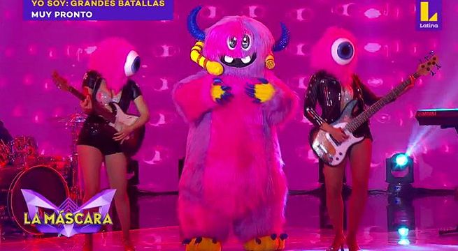 El ‘Monstruo’ se apoderó del escenario de La Máscara al interpretar “Baracunatana”