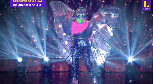La Mariposa se lució en la gran Semifinal de La Máscara