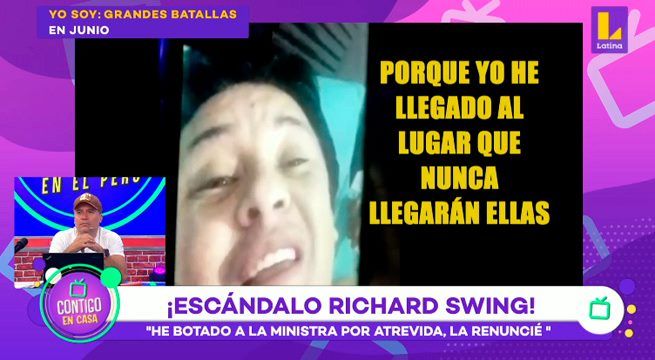 Contigo en Casa: El escándalo de Richard Swing
