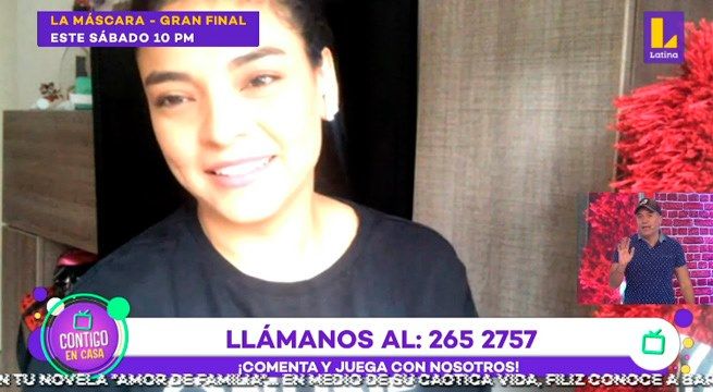 Cielo Torres pasó un divertido momento en el programa