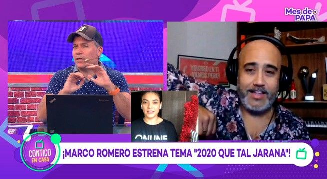 Marco Romero estrenó el tema “2020 que tal jarana”