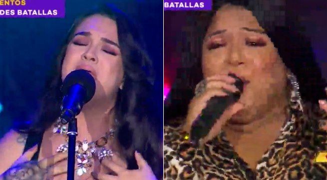 Finalmente hubo ganadora en el duelo entre imitadoras de Demi Lovato y La India