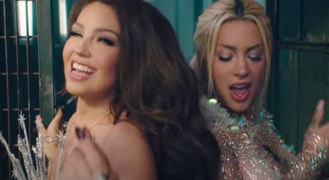 Leslie Shaw estrena videoclip junto a Thalía y Farina