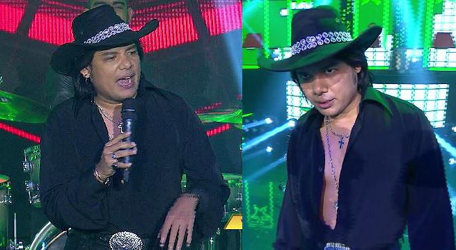 Sandro peruano sorprendió al imitar a Enrique Bunbury en Yo Soy: Grandes Batallas