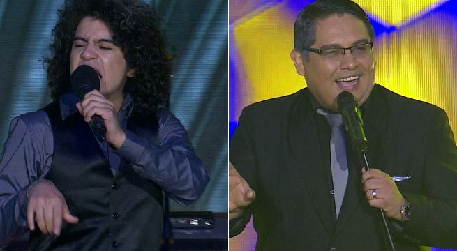 ‘Andrés Calamaro’ llegó al programa para enfrentarse a ‘Gilberto Santa Rosa’