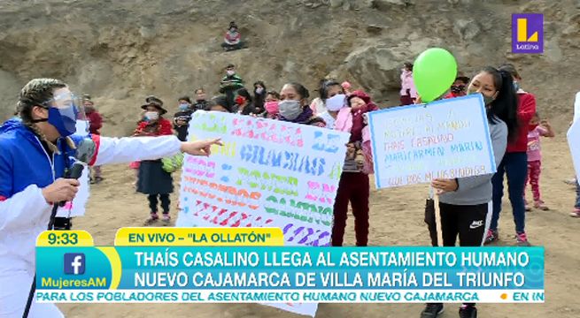 La 'Ollatón' de 'Mujeres al Mando' llegó a Nueva Cajamarca [VIDEO]