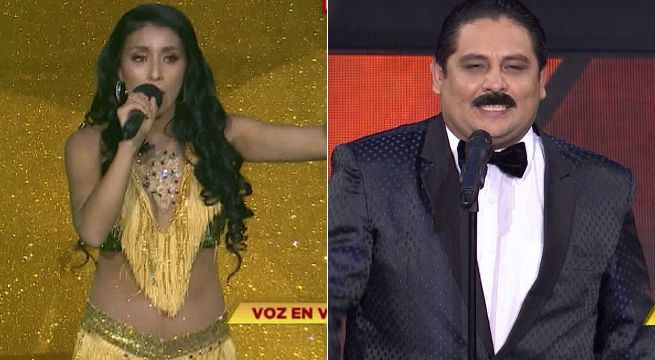 ‘Maricarmen Marín’ se enfrentó a ‘Gilberto Santa Rosa’