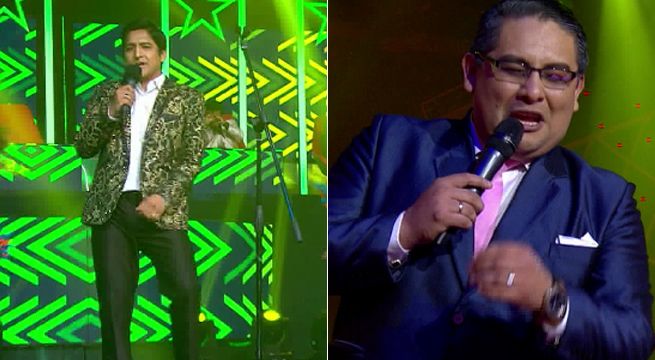 Armonía 10 llegó al programa para enfrentarse a Gilberto Santa Rosa