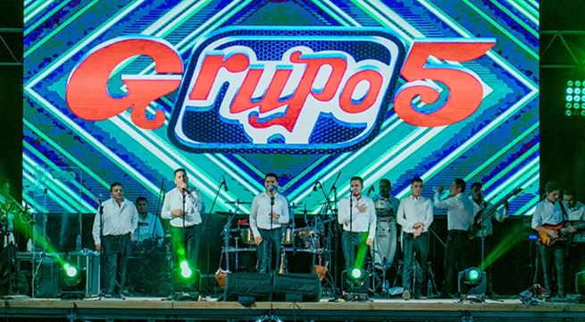 Grupo 5 anuncia concierto online por Fiestas Patrias