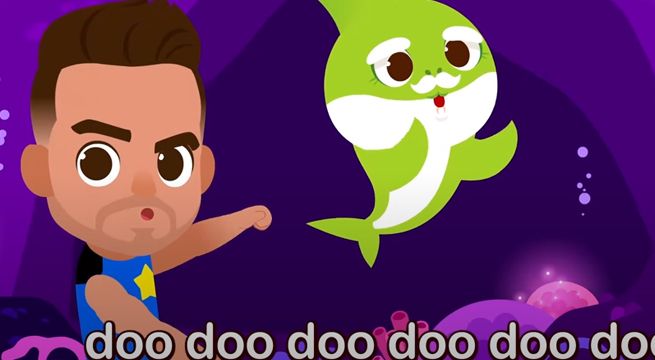 Luis Fonsi presenta versión del tema “Baby Shark” con llamativo video animado