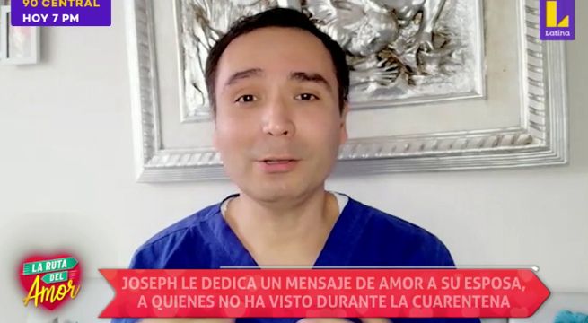 La Ruta del Amor: Médico envía romántico mensaje a su esposa