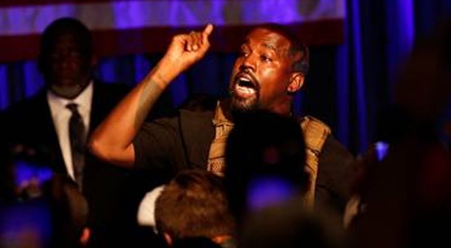 Kanye West lanza campaña presidencial entre lágrimas