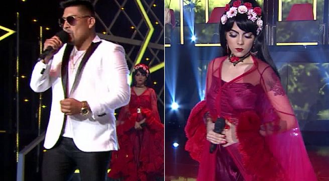 Romeo Santos llegó al programa para retar a Mon Laferte