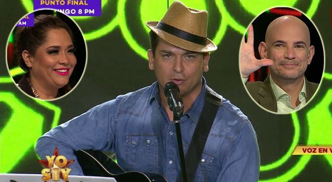 “Luis Miguel” sorprendió al imitar en gran forma a Gian Marco en Yo Soy: Grandes Batallas