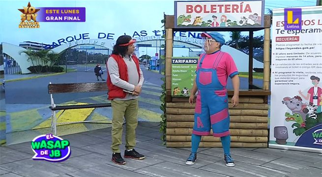 Arturito y su papá trataron de entrar al Parque de las Leyendas