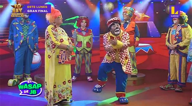 La señora Gloria hizo un casting para encontrar al mejor payaso de El Wasap de JB