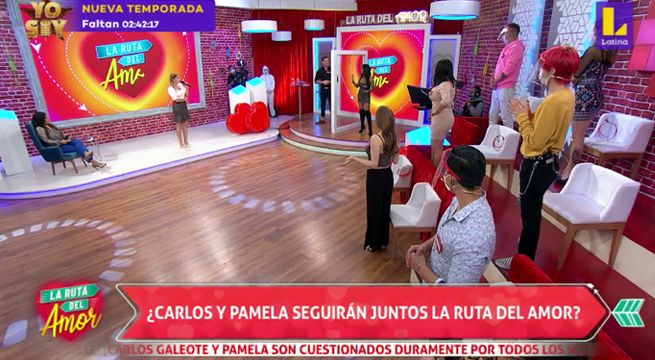 ¿Carlos y Pamela seguirán juntos en la ruta del amor?