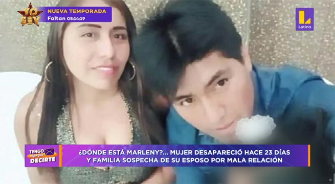 Tengo Algo que Decirte: ¿Dónde está Marleny?