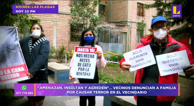 Tengo Algo que Decirte: Denuncian a familia por causar terror en el vecindario [VIDEO]