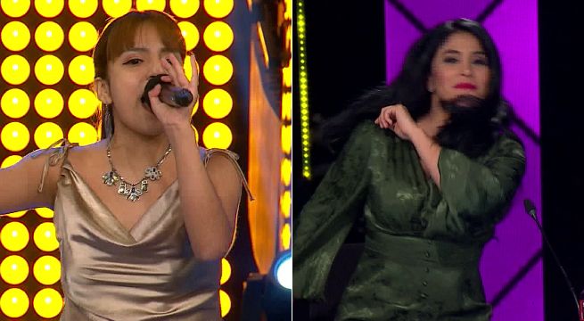 Imitadora de Marisol puso a bailar a todos con su cumbia