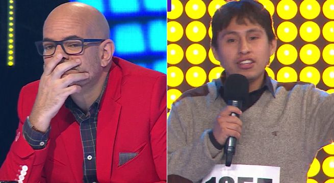 Llegó al programa para imitar a William Luna y así le fue