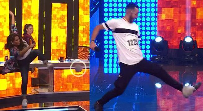 Imitador de Manuel Turizo tuvo que demostrar sus cualidades artísticas y futbolísticas