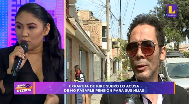 Ex pareja de Kike Suero lo acusa de no cumplir con sus hijas [VIDEO]