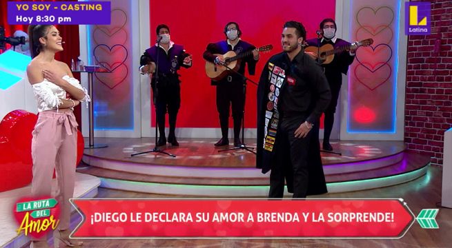 ¿Cómo le va a Brenda y Diego en su ruta del amor?