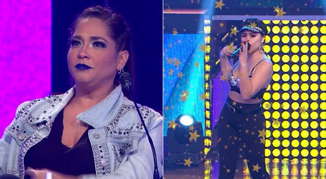 Llegó al programa para imitar a Selena Quintanilla y así le fue