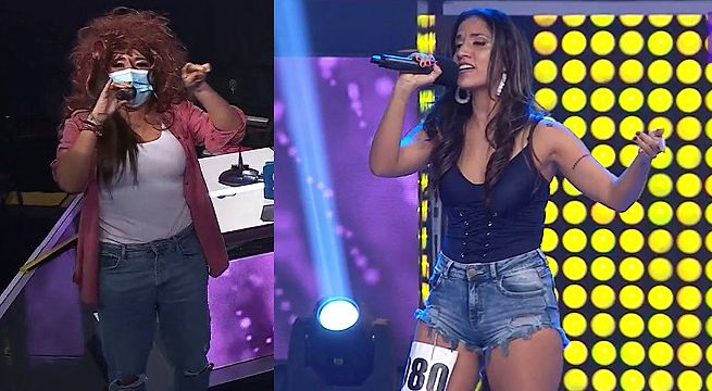 Imitadora de Greeicy pasó de etapa al cantar “Amantes” con un peculiar “Mike Bahía”