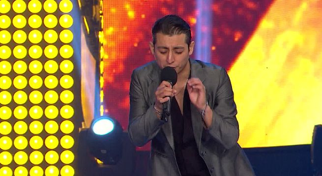 Imitador de Dave Gahan intentó convencer al jurado con su puesta en escena