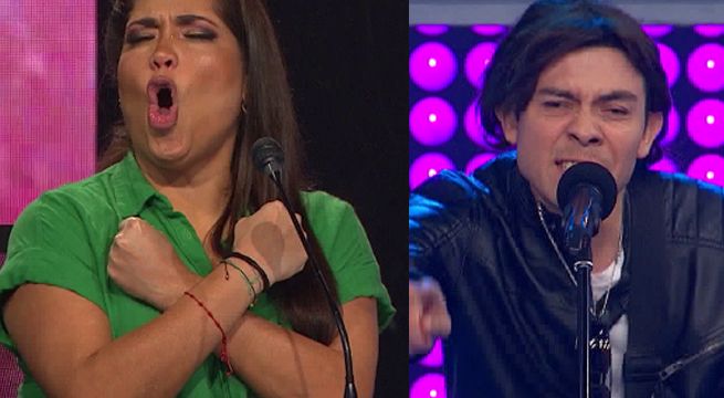 Sorprendió a todos con su imitación de Miguel Mateos