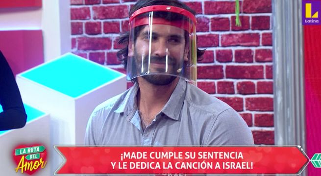 Made cumple su sentencia y le canta a Israel Dreyfus