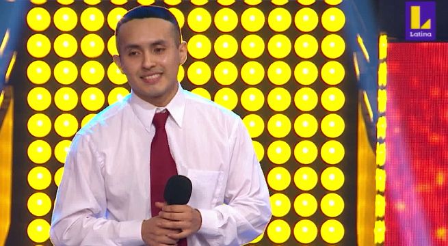 Intentó convencer al jurado con su imitación de Luis Miguel