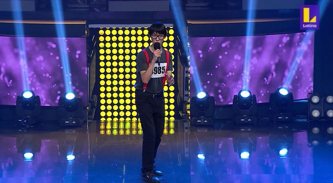 Imitador de Salim Vera demostró lo mejor de su talento sobre el escenario