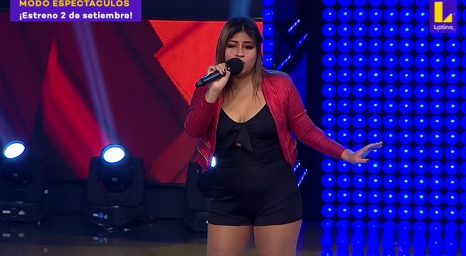 Imitadora de Danna Paola probó suerte en el casting