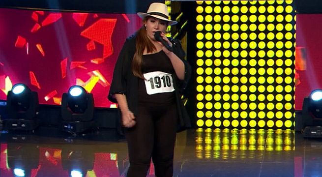 Imitadora de Olga Tañón probó suerte en el casting