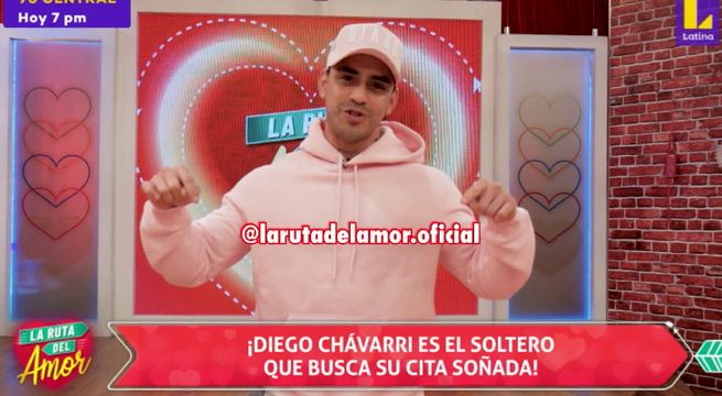 Diego Chávarri busca su cita soñada en La Ruta del Amor