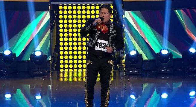 Imitador de Alejandro Fernández probó suerte en el casting