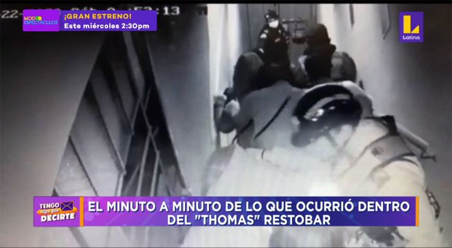 Tengo Algo que Decirte: Minuto a minuto de lo ocurrido dentro del ‘Thomas Restobar’ [VIDEO]