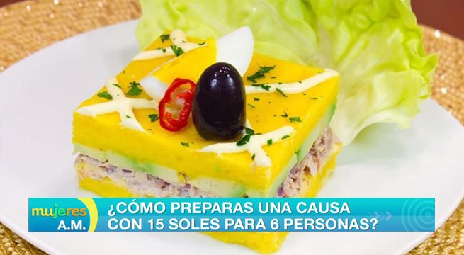 Mujeres al Mando: Aprende a preparar una causa para 6 personas con solo 15 soles [VIDEO]